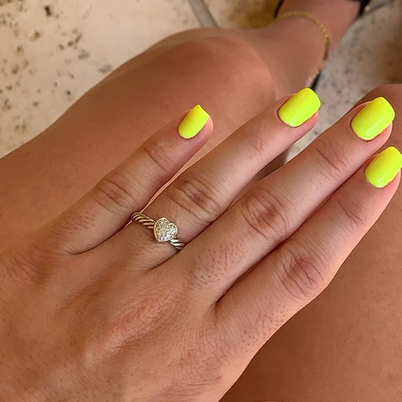 DAVID YURMAN Cables Collectibles Heart Stack Ring - Picture 5 of 5